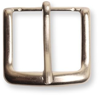 CATTANEO Fibbie in Zama per Cinture da 40 mm – Accessori per pelletteria – Finiture galvaniche – Design versatile, resistenti e non soggette a ruggine - Made in Italy