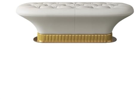 Ottomane für Schlafzimmer Schlafzimmer-Betthocker, Bettcouch, hochwertiges Leder, Garderobenhocker, einfacher Schuhwechselhocker, Einkaufszentrum, Ruhebank Ende der Bettbank ( Color : A , Size : 160*4
