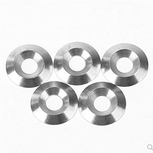 Lfang- Flache Unterlegscheiben M3 M4 M5 M6 M8 M10 M10 304 Edelstahlkopf Senkkopfschraube Dichtung Waschmaschine Gelenkring Backupring, Reduzieren Sie die Reibung(M10(20PCS))