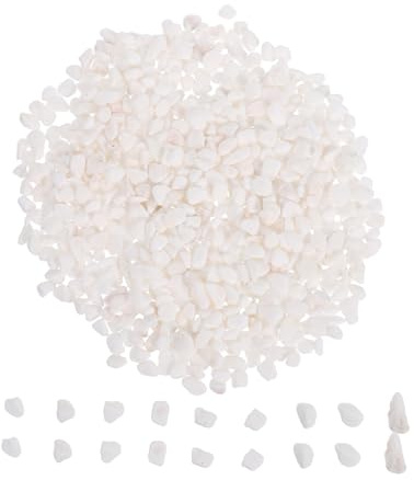 BESTonZON 1sacchetto Rocce per Acquari di Pietra Naturale di Ghiaia per Acquario e Terrario Ciottoli di Fiume Decorativi per Paesaggi di Acquario e Piante in Vaso