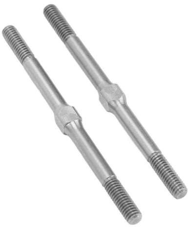 COMODO RC Car Turnbuckle Rods (2-Pack) Compatible With 1/10 Scale RC Vehicles Including, Big Rock, and 3S Series