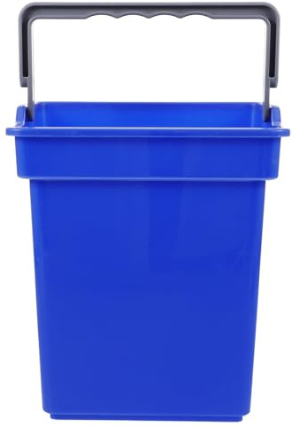 GALPADA Cubo de Plástico Azul para Fregona de 4l con Asa Resistente y Multifuncional, Adecuado para Limpieza Hogar y Uso Comercial Estable