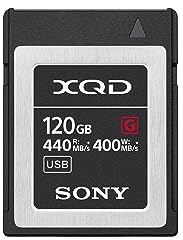 Sony QDG120F-R XQD-Speicherkarte (120 GB, G Serie), 120GB
