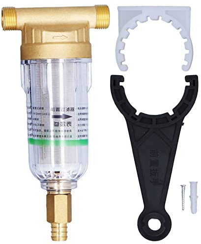 Filtro de sedimentos Filtro de arena de cemento de pozo de alta densidad para el hogar Filtro reutilizable extraíble Filtro para toda la casa Acero inoxidable 316L Diseñado para ganado Sistema de sumi