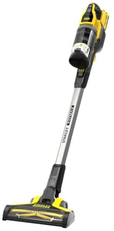 Stanley SFMCVS001D1 18 V 2,0 Ah batteridriven upprätt dammsugare trådlös laddning