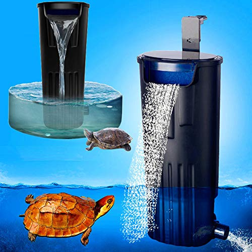 Stummer Schildkröten-Filter-Wasser-versenkbarer Filter für Schildkröte-Behälter/Aquarium-Filtration 600L / H