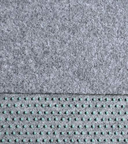 Kunstrasen, Rasenteppich,150 cm Breite Farbe hellgrau (600 x 150 cm)