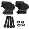 Motorcycle Handbar Riser, 7/8''(22mm) Universal Aluminum Alloy Handbar Riser Motorcycle Handbar Rising Clamp (Black)