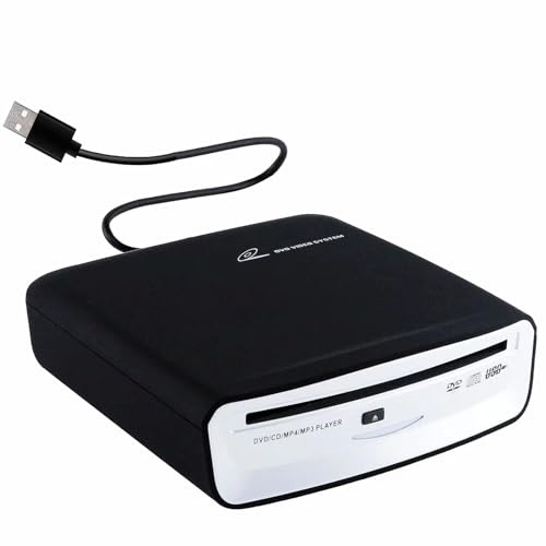 BDYING External Car Universal CD Player Machine, Vehicle External USB CD Player for Car Android Navigation-Plug and Play(Android Version 4.4 and Above)