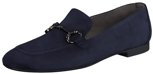 Paul Green Donna Mocassini, Signora Pantofole,Pantofola,Scarpe da College,Scarpe Business,Blau (Blau),41 EU / 7.5 UK