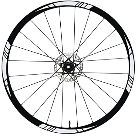 DualColorStampe Adesivi Cerchi Bici 26'' - 27,5'' - 28-29'' Pollici Ruota Bici MTB Bike Stickers Cerchi MTB B0006 (27,5'' Pollici, Bianco 10)