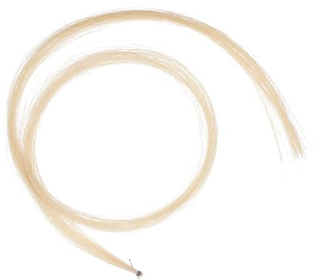 VICASKY 2stücke Natural Erhu Horse Hair Für Violin Bögen Langlebig Ungebleicht Geeignet Für Geigen Bratschen Und Griffigkeit Und Klangqualität