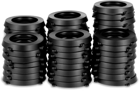 50 Pcs Garden Hose Washers Hose Ring Heavy Duty Rubber Washer Seal Waters Fit All Standard 3/4 Water Faucet and Garden Hoses