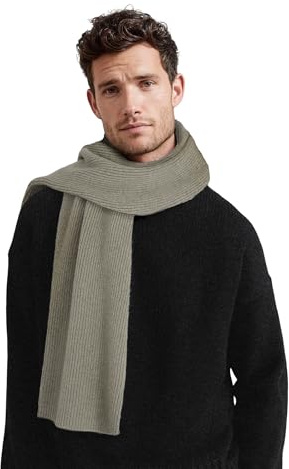 Style & Republic Unisex Schal aus 90% Merinowolle & 10% Kaschmir – Extra warm, weich & luxuriös – Winter- & Herbstschal für Herern & Damen | Premium Qualität - 165 x 28cm