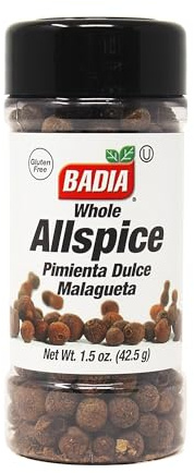 Badia Allspice Whole 1.5 oz – Warm & Fragrant Spice with Notes of Cinnamon, Nutmeg & Cloves