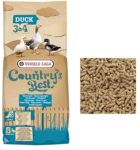 FINCA CASAREJO - Pienso Específico para Anátidas en Época de Reproducción - Duck 4 - Alimentación Completa para Gansos, Cisnes y Patos - Saco 20 Kg Versele Laga