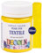 Decola - Gelbe Glitzer Effekt Textilfarbe 50ml | Hochpigmentierte Textilfarben Waschmaschinenfest | Hergestellt von Nevskaya Palitra