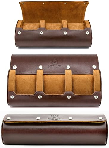 Watch Case for Men - Watch Roll Travel Case - Storage Organizer and Display - Mirage Watch Roll Case…