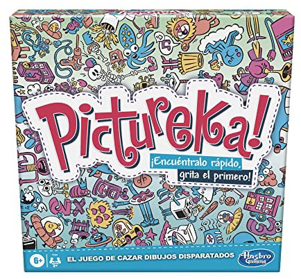 Hasbro Gaming - Juego Pictureka! - de dibujos - de mesa infantil - Divertido juego familiar - Juegos de mesa para mayores de 6 años