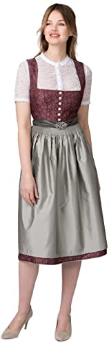 Stockerpoint Dam Dirndl Leonora-klänning, Bordeaux, Standard