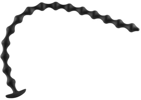 Shkanla Bolas Anales Superlargas de 58 cm con 15 Bolas, Butt Plug de Silicona Cadena Anal Plug Anal Flexible, Dilatador Ano Vaginal Masaje Prostático Juguetes Sexuales para Hombres Mujeres Parejas