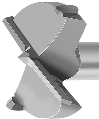Brocas Forstner de acero al carbono de 15 mm a 100 mm for taladrar y centrar madera, juego de herramientas for cortar madera de carburo de tungsteno(90mm,Round rod)