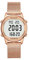 Damen Schrittzähler Uhr,Wasserdicht Fitness Tracking Digitale Uhr,Ohne Bluetooth und APP,Senioren Armbanduhr mit Schrittzähler Kalorienzähler,Sportuhr zum Gehen/Laufen(Roségold)
