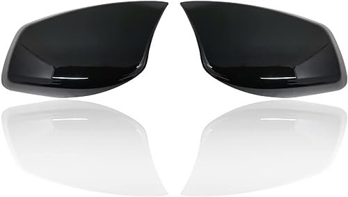 GwwEi6 Spiegelkappen Außenspiegel Für MW E60 E61 E63 E64 5/6 Series 2003-2010,Auto Rückspiegelkappe Gehäuse Autozubehör Außenspiegel Ersatzteile,A