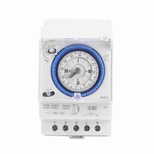 Interrupteur de Temps Mécanique, Cycle de 24 Heures de Type D'horloge Intervalle de 15 Minutes