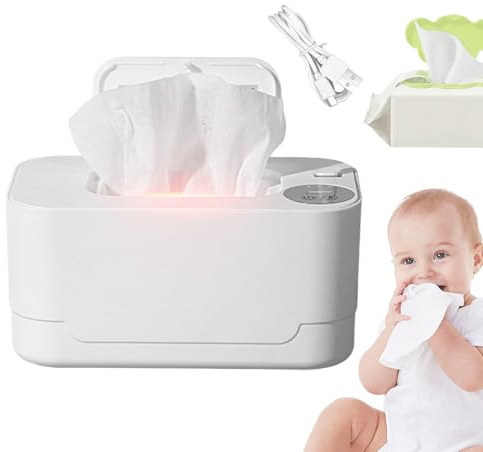 Scaldasalviette - Riscalda E Tiene I Tovaglioli Di Carta | Termoregolabile Ad Alta Capacità Portatile Per Salviette,Per Bambini Auto e Bagno