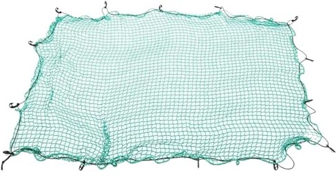 ZWCSHUU Rete per rimorchio con Corda Elastica Rete Universale for rimorchio for camioncino con Copertura in Rete PE di del carico Facile da Usare Resistente(1.5x2.2m)
