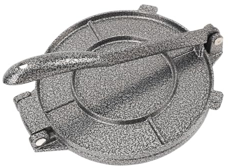 Aumotop Tortillapress Aluminiumlegering Hållbar 6,3 Tums Manuell Rotimaskin för Hemkök