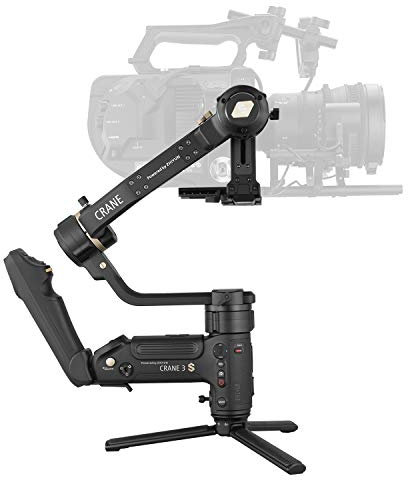 ZHIYUN Crane 3S Smartsling Kit [Oficial] Estabilizador Gimbal de Mano de 3 Ejes para cámaras y videocámaras DSLR (con Smartsling Handle)
