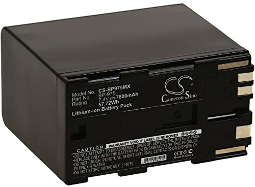 Powery Batería de Alta Capacidad para videocámara Canon XH A1, XH A1S