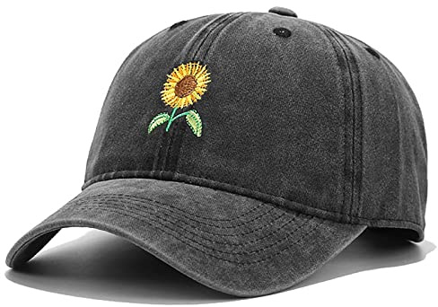 XYIYI Vintage Basecap Verstellbare Distressed Washed Baseball Kappe für Damen Herren