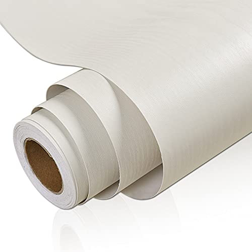 WSWJDW Home Decor Selbstklebende Tapete Holzmaserung Wasserdichte Desktop-Möbel Renovierung Küchenschränke Kleiderschrank Aufkleber,Milchdickes Holz,60cm x 5m