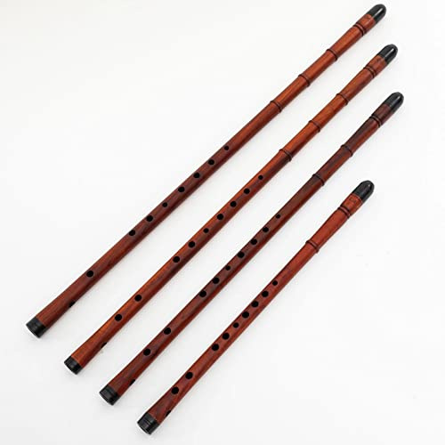 Flûte de berger turksih professionnelle faite à la main en bois de prune – Toutes les touches à vent traditionnel (clé D (re))