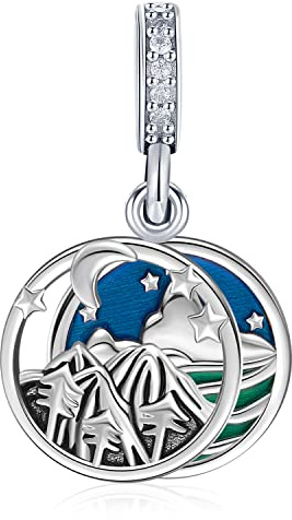 Pandora Charm Reisen 925 Sterling Silver Charms Berge für Armband Anhänger Damen Geschenk