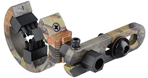 Soporte para Flechas con Cepillo, Soporte Universal para Flechas de Tiro con Arco Compuesto Arco Recurvo Soporte para Flechas para Ambas Manos Izquierda Derecha (Camuflaje)