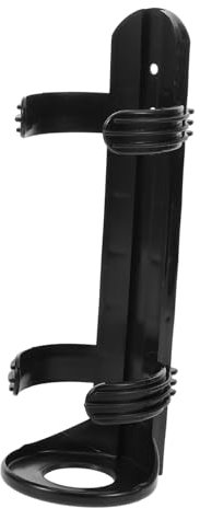 CHILDWEET Supporto per Estintore per Auto in Plastica Nera Resistente, Porta Estintore da Muro Facile da Usare e Resistente alla Deformazione per Casa e Veicoli