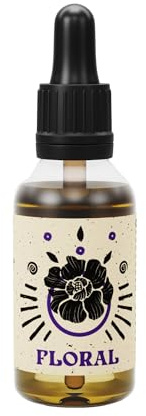 By Elementum Floral Bartöl natürliche Pflege mit 6 Pflanzenölen einzigartiger Duft von Mango Johannisbeere und Jasmin 30 ml