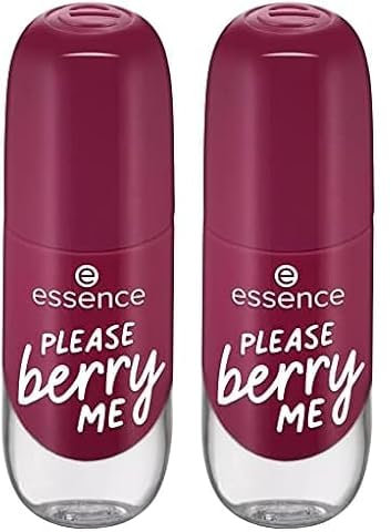 Essence - Vernis à Ongles Gel Nail Colour - 20 PLEASE berry ME (Lot de 2)