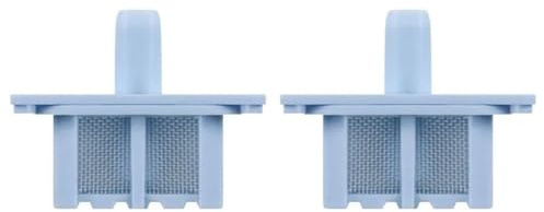 Repuesto de filtro de agua, tapón de filtro de agua de entrada de tanque de agua limpia compatible con aspiradora Roborock Q Revo/P10/P10 Pro/P10S Pro/S8 MaxV Ultra/G20/G20S (2 piezas)