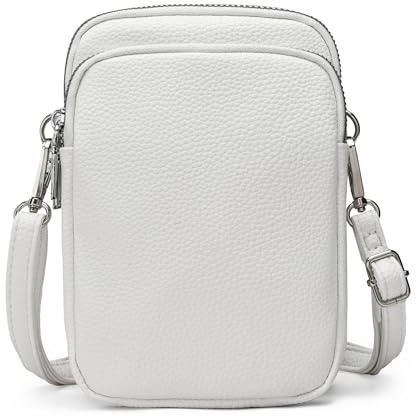 JANKS Petit sac à bandoulière pour femme, mini sac à main imperméable pour téléphone portable pour femme et homme, sac à bandoulière décontracté de taille moyenne