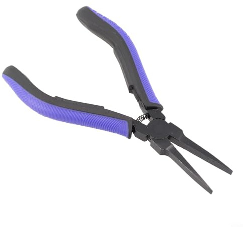 Das Werkzeug für Feinelektronik funktioniert mit einer professionellen Flachzange mit 12,7 cm