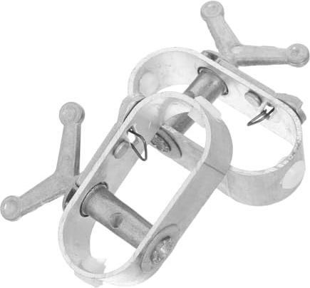 SHINEOFI 2 pièces Tendeur de Câble Acier Robuste Tendeur de Fil Résistant Corrosion pour Serre et Arbres Fruitiers Tension et Facile à Installer