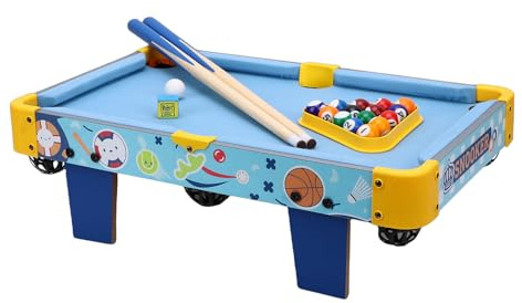 Generic Table de Billard Miniature de Table de Billard de Grande Taille avec Mode Deux Joueurs, Mini Jouet éducatif pour Enfants et Interaction Parent-Enfant