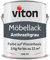 Viton Möbellack - 3 Kg - Seidenmatt Anthrazit - Möbelfarbe auf Wasserbasis - RAL 7016 Anthrazitgrau
