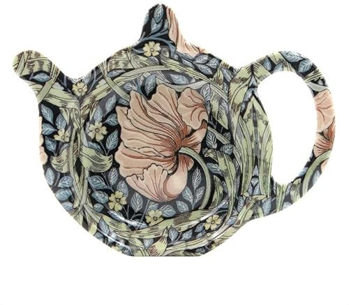 The Leonardo Collection LP94865 William Morris Pimpernel Blush Tea Bag Tidy