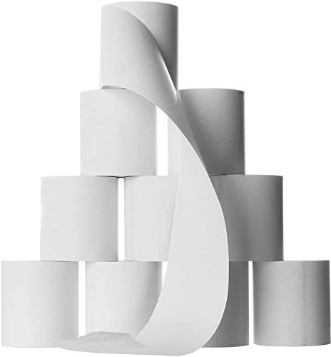 50 EC Thermorollen unbedruckt 57mm x 9m x 12mm Rollendurchmesser 30mm, ohne Aufdruck